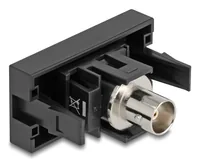 DELOCK Easy 45 Modul BNC Buchse zu BNC Buchse schwarz