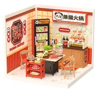 Rolife Bausatz Panda Hot Pot 1:24 - Level: 2 - Ausführung: Zivil - Set: Ja - Massstab: 1:24 - Altersempfehlung ab: 8 Jahren