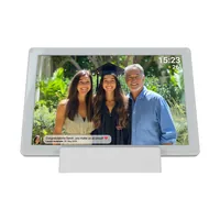 Denver PFF-1070W digital photo frame White 25.6 cm (10.1) Touchscreen Wi-Fi