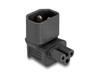 DeLOCK Power Adapter IEC 60320 - C14 to C5, male / female, 2.5 A, 90° angled