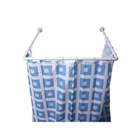 MSV Duschvorhangstange 3-teilig 80 x 2.5 cm, Weiss - Produkttyp: Duschvorhangstange - Detailfarbe: Weiss - Breite: 80 cm - Höhe: 2.5 cm - Detailmaterial: Aluminium - Grundmaterial: Metall