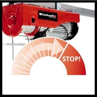 Seilhebezug TC-EH 1000, Seilwinde