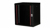 Equip 19"" Netzwerkschrank Glastür PM 600x450mm 12HE schwarz