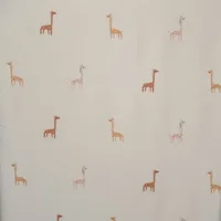 Stotz Decor AG Verdunklungsvorhang Sierra mit Faltenband 140 cm x 260 cm - Breite: 140 cm - Höhe: 260 cm - Aufhängung: Clic Gleiter - Zielgruppe: Kinder - Vorhangtyp: Verdunklungsvorhang - Motiv: Giraffe