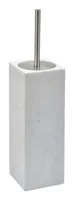 Aquanova Toilettenbürste Hammam Weiss - Art: Toilettenbürsten-Set - Detailfarbe: Weiss - Detailmaterial: Keramik - Grundmaterial: Stein