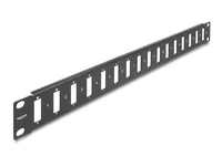 Delock 19? Panel für Adapter mit Schraubanschluss 16 Port schwarz