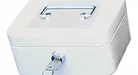 WEDO Geldkassette 5 Fächer, Weiss - Produkttyp: Geldkassette - Widerstandsfähigkeit: Keine Angabe - Detailfarbe: Weiss
