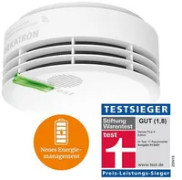 Hekatron Rauch- und Wärmemelder Genius Plus X In. VDS - Typ: Rauchmelder - Alarmierung: Akustisch - App - Via Alarmzentrale - Batterielebensdauer: 10 J. - Set: Nein - Anwendungsbereich: Indoor - System-Kompatibilität: Genius Pro App - Genius Home App