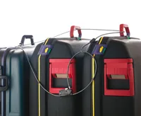 Burgwächter Veloschloss mit Zahlen Snap&Lock 200 cm - Schlossart: Kabelschloss - Länge: 2000 mm - Schliesssystem: Zahlencode - Sportart: Velo - Farbe: Grau - Schwarz