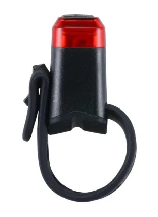 BBB Rücklicht Salute mit Akku / USB - Betriebsart: Akkubetrieb - Lichtfarbe: Rot - Montageart: Gummizug - Leuchten Kategorie: Rücklicht - Lichtstärke: 8 lm - Set: Nein