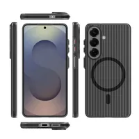 4smarts Back Cover Design Case Aero für Galaxy S26 Qi2 ready - Farbe: Schwarz - Fallsicher: Ja - Kompatible Hersteller: Samsung - Detailfarbe: Schwarz - Mobiltelefon Kompatibilität: Galaxy S26 - Material: Polycarbonat (PC)