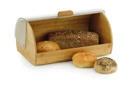 Kela 11841 bread box Rectangular Wood Bamboo