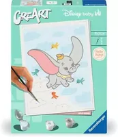 Ravensburger Malen nach Zahlen CreArt – Dumbo - Altersempfehlung ab: 12 Jahren - Motiv: Tiere