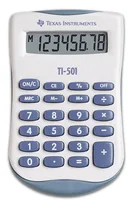 Texas Instruments TI-501 calculator Pocket Basic Blue, White
