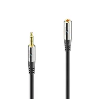 sonero Audio-Kabel 3.5 mm Klinke - 3.5 mm Klinke 0.5 m - Kabeltyp: Verlängerungskabel - Audioanschluss Seite A: 3.5 mm Klinke - Audiokanäle: Stereo - Audioanschluss Seite B: 3.5 mm Klinke - Detailfarbe: Schwarz - Länge: 0.5 m