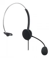 MANHATTAN USB Mono Headset Over-Ear USB-A-Stecker schwarz