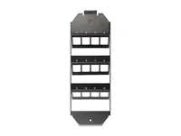 DELOCK Keystone Halterung 12 Port für Bodentank