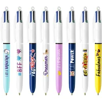 BIC Kugelschreiber Message Box 8 Stück - Verpackungseinheit: 8 Stück - Set: Ja - Schriftfarbe: Mehrfarbig - Strichstärke: 1 mm - Stiftfarbe: Mehrfarbig - Eigenschaft-Stift: Keine