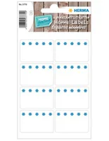 HERMA 4008705037709 non-adhesive label 56 pc(s) Blue, White Rectangle