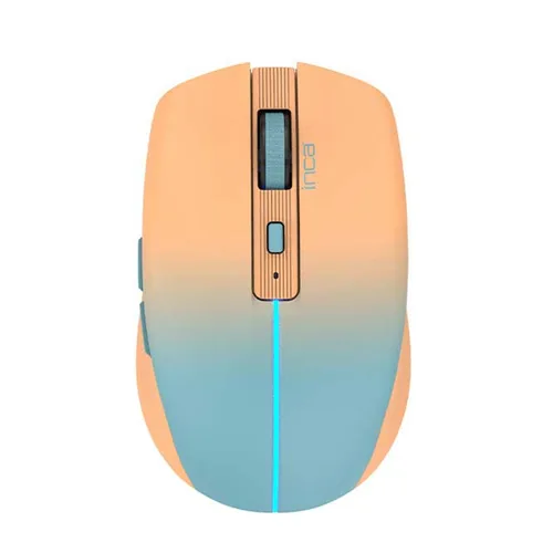 INCA Wrls Maus 1600DPI2xBT5.16TastenLED2.4GHzUSB-C