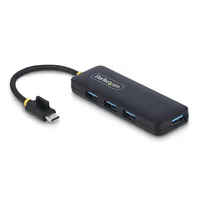 4-PORT USB-C HUB 5GBPS PORTABLE POWERED