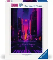 Ravensburger Puzzle New York in Neon - Motiv: Stadt / Land - Altersempfehlung ab: 14 Jahren - Tiefe: 70 cm - Breite: 50 cm - Effekte: Keine - Eigenschaften: Zertifikat