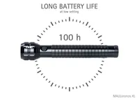 MAUL LED Taschenlampe Kronos XL 28,7cm 10W, bis zu 295m