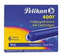 PELIKAN Tinte 4001 TP/6 301176 königsblau, löschbar 6 Stück