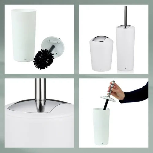 Kela Toilettenbürste Marta Schwarz - Art: Toilettenbürsten-Set - Detailfarbe: Schwarz - Detailmaterial: Kunststoff - Grundmaterial: Kunststoff