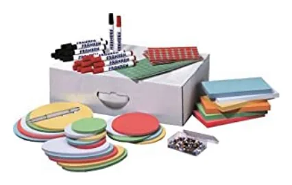 Franken Zubehör-Set Moderationsbox X-tra! Line - Detailfarbe: Weiss - Set: Ja - Selbstklebend: Nein - Moderationstyp: Zubehör-Set