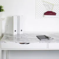 d-c-fix Designfolie Romeo Marmor - Breite: 67.5 cm - Länge: 2 m - Detailfarbe: Grau-Marmor - Anwendungszweck Folie: Wand - Möbel - Klebehaftung: Selbstklebend