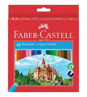 Faber-Castell Farbstifte Classic Colour 48er Karton - Verpackungseinheit: 48 Stück - Set: Ja - Detailfarbe: Mehrfarbig - Eigenschaft-Stift: Keine - Farbstifte & Wachsmalstifte-Art: Farbstifte - Anwender: Kinder