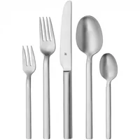 WMF Besteck-Set Alteo 60-teilig, Silber - Produkttyp: Besteck-Set - Material: Cromargan - Griffmaterial: Cromargan - Detailfarbe: Silber - Anzahl Teile: 60 Teile - Spülmaschinenfest: Ja