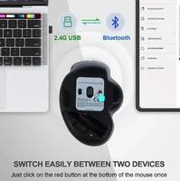 Equip Komfortmaus Wireless Dual Mode 6Btn Rechts schwarz