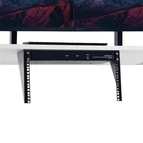 6U WALL MOUNT RACK BRACKET STEEL LOW-PROFILE WALL-BRACKET