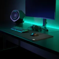 Steel Series Gaming-Mausmatte QcK XXL Schwarz - Tiefe: 400 mm - Breite: 900 mm - Detailfarbe: Schwarz - Form: Eckig - Höhe: 4 mm - Handgelenkauflage: Nein