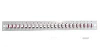 EFB Bestckte Frontblende mit 24 x LC Duplex Kupplung OM3, grau