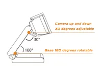 CONCEPTRONIC Webcam USB-A2.0 72 1080P 30Hz FullHD Mikro sw