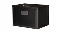 Equip 19 Netzwerkschrank Glastür PM 600x450mm 7HE schwarz