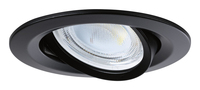Paulmann Einbauleuchte LED Nova Plus 3-Set Schwarz - Leuchten Kategorie: Einbauleuchte - Betriebsart: Netzbetrieb - Lampensockel: LED fest verbaut - Farbtemperatur Kelvin: 4000 K - Gesamtleistung: 8.4 W - Farbwiedergabeindex CRI: 80