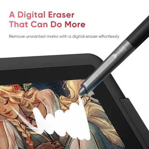 XP-PEN Grafiktablet Artist Pro 15.6 V2 - Stromversorgung: Netzbetrieb - Aktive Arbeitsfläche: 340.99 mm x 191.81 mm - Anzahl Druckstufen: 16384 × - Detailfarbe: Schwarz - Schnittstellen: USB Typ C - Display vorhanden: Ja