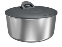 Zyliss Salatschleuder Easy Spin L Grau - Material: Edelstahl - Detailfarbe: Grau - Spülmaschinenfest: Nein - Durchmesser: 27 cm - Systemart: Drehsystem