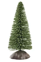 HobbyFun Mini-Figur Tanne 8 cm - Detailfarbe: Dunkelgrün - Material: Kunststoff - Verpackungseinheit: 1 Stück - Motiv: Weihnachten - Anlass: Basteln