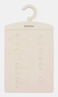Brabantia Faltbrett Beige - Breite: 21.3 cm - Höhe: 38.2 cm - Tiefe: 0.5 mm - Material: Kunststoff