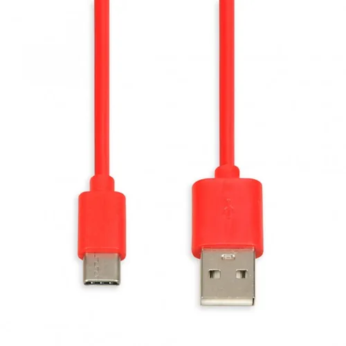 iBox IKUMTCR USB Kabel USB 2.0 1 m USB A USB C Rot