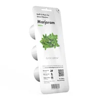 Click and Grow Samen Majoran - Bio: Nein - Sonneneinstrahlung: Hell und warm - Aussaatzeit: August - Juni - April - Februar - März - Mai - Oktober - Dezember - September - Januar - November - Juli - Gemüsegruppen: Kräuter - Saattyp: Saatgut - Erntezeit: O