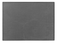 Wenko Abtropfmatte Maxi 40 x 30 cm, Grau - Tiefe: 30 cm - Breite: 40 cm - Detailfarbe: Grau - Geschirrhalterung: Keine Halterung - Höhe: 1 cm - Produkttyp: Abtropfmatte
