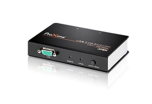 Aten KVM-Extender CE700A - Weitere Anschlüsse: USB - Set: Ja - Reichweite: 150 m - Extender Typ: Cat-Extender - Videoanschlüsse: VGA - Einsatzzweck Extender: KVM