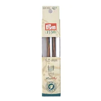 Prym 1530 Stricknadelspitzen Natural, lang 5.00 mm, 11.6 cm - Material: Holz - Produkttyp: Stricknadelspitzen