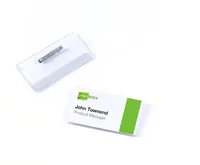 Durable 800119 identity badge/badge holder Plastic 100 pc(s)